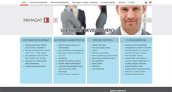 Desktop Screenshot of firmadat.cz